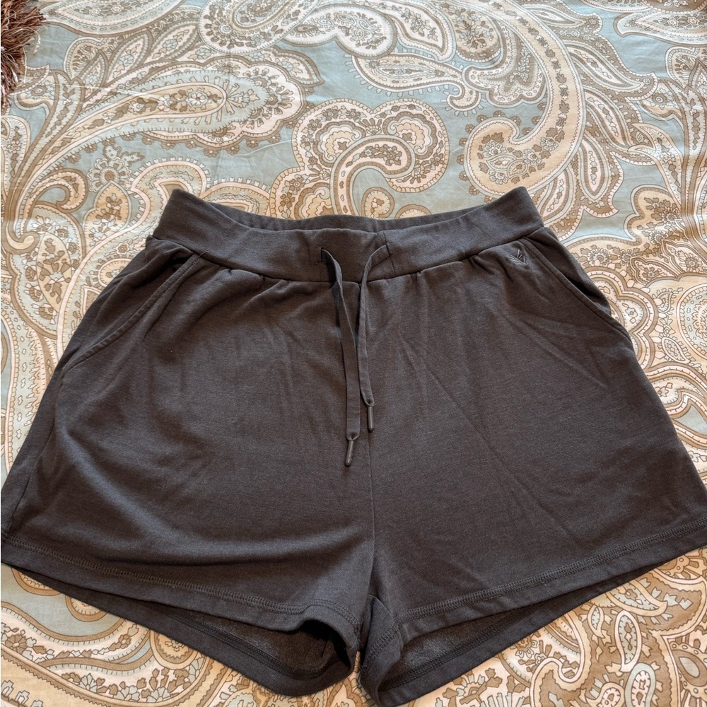 Cozy Earth Women's High Waist Dark Gray Shorts